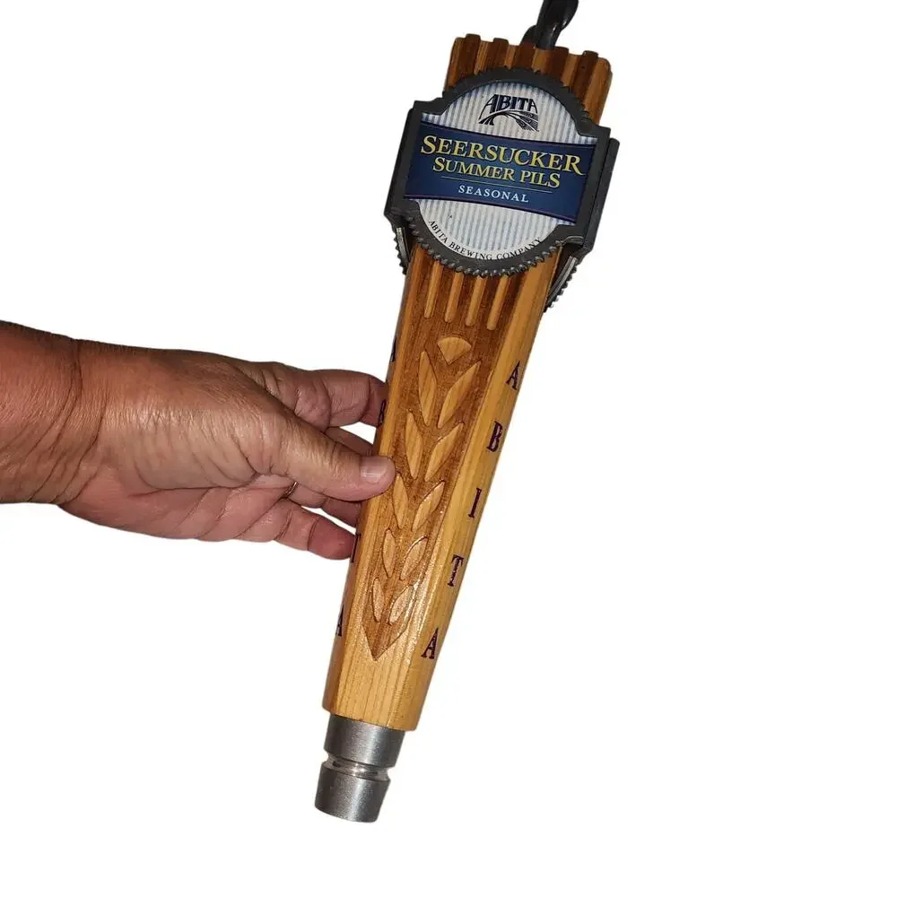 SEERSUCKER SUMMER PILS EUC BEER TAP HANDLE